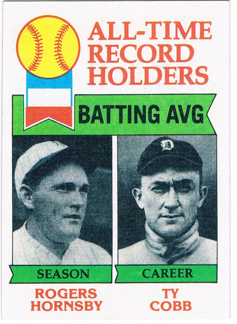 Vintage Sportscards AllTime Records, 1979 Edition Vintage Sportscards AllTime Records, 1979 Edition