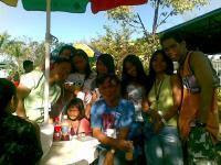 With Fellow Campers and our Beloved Pastor Eric Dicimulacion