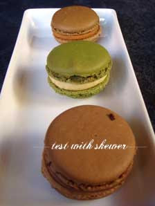 macaron trio