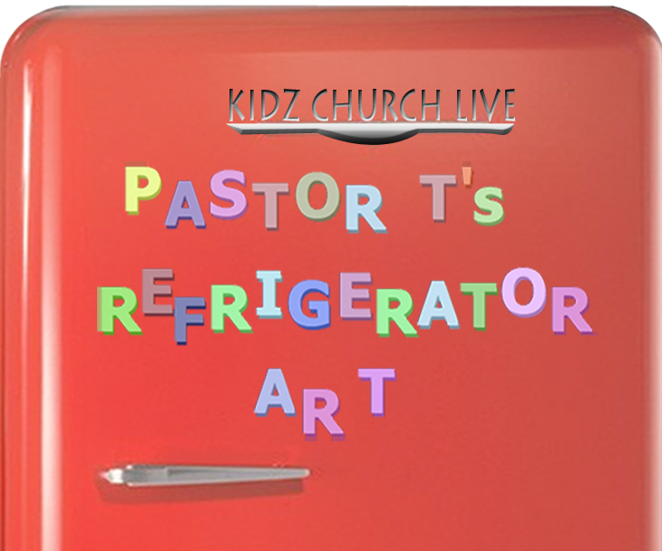 Pastor T's Refrigerator Art