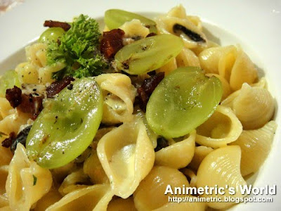 Grape Carbonara at Goodles Robinsons Galleria
