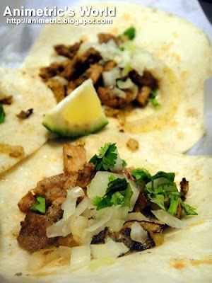 Chicken Soft Taco at Army Navy Burger+Burrito