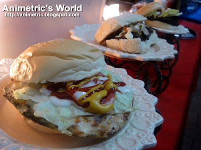 Burgers and sandwiches at Midnight Mercato