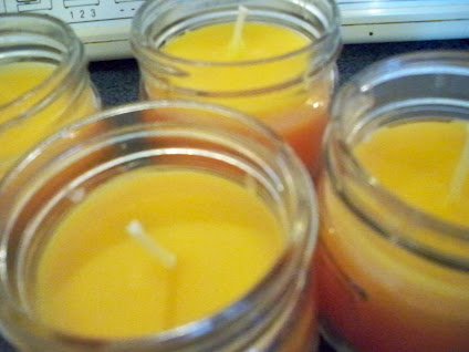 How to Make Cute Scented Candles Using Old Wax, Thrifty Decor Chick