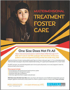foster care multidimensional treatment parent flyer ventura county becoming ages risk youth learn through
