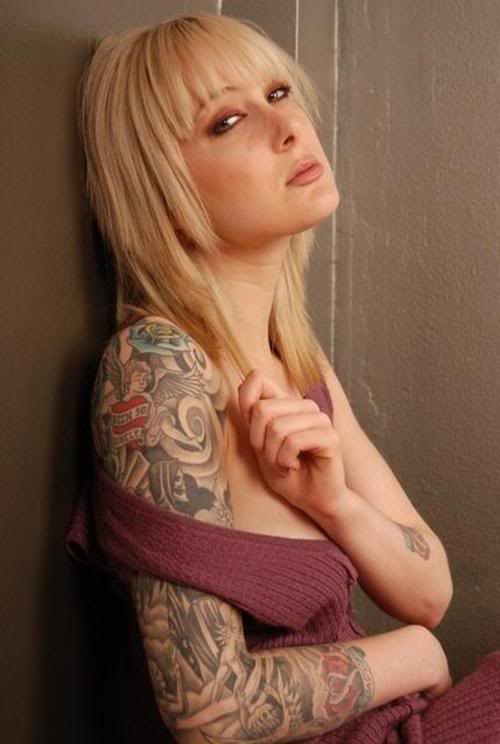 feminine sleeve tattoos