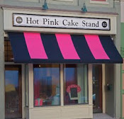 Hot Pink Cake Stand