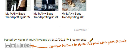 myMANybags: My MANy Bags Trendspotting #200