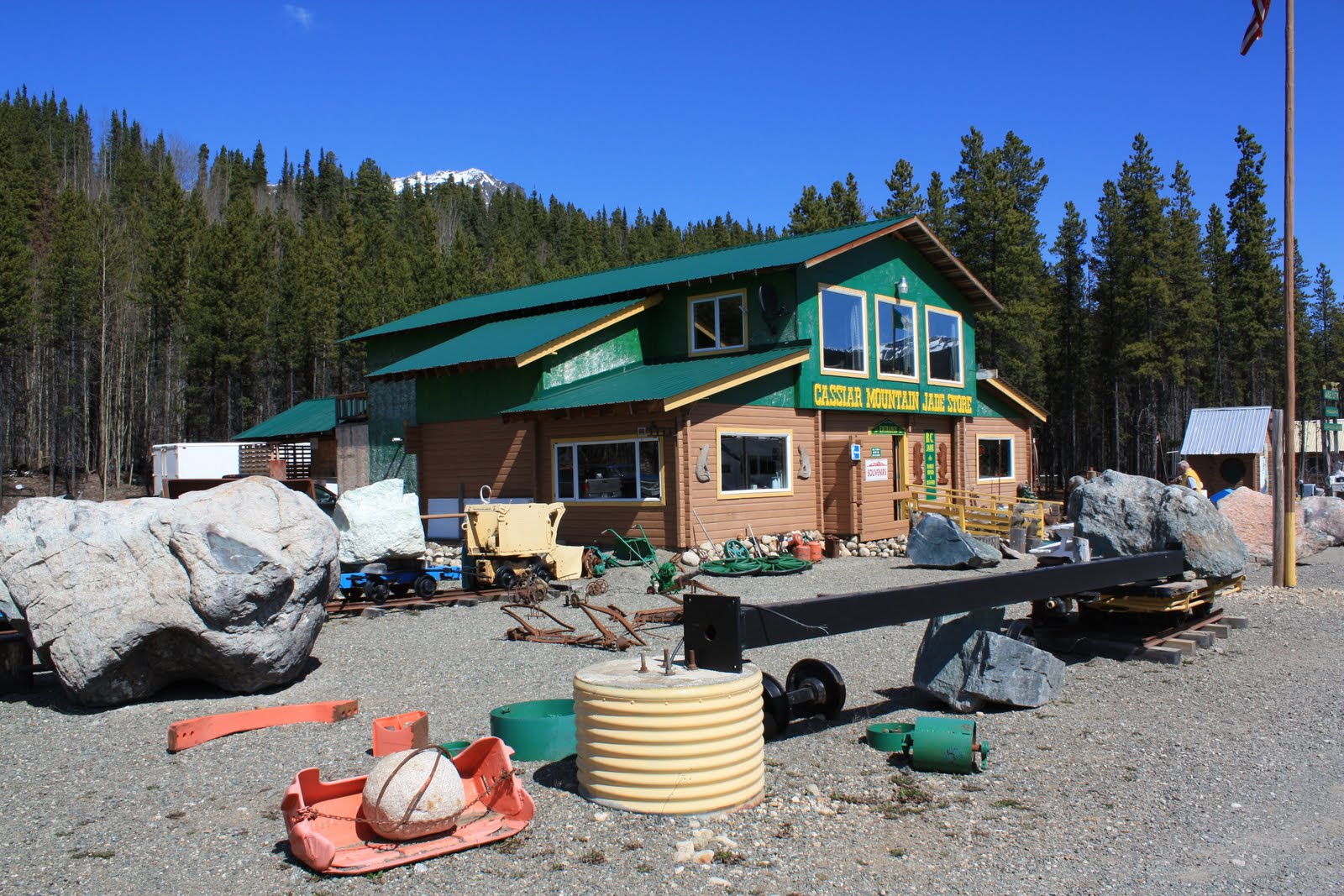 Jim and Pat On The Road Dease Lake to Watson Lake Youkon