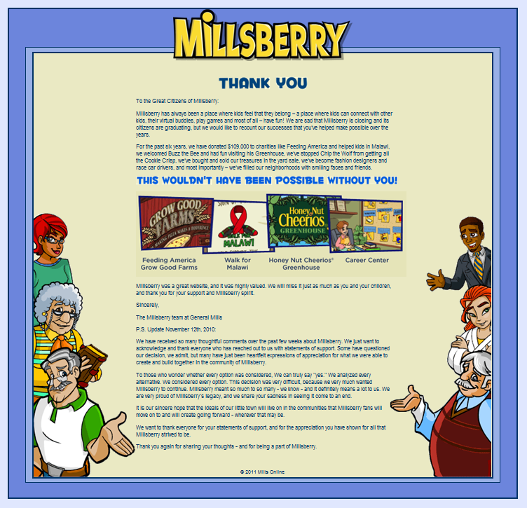 What Other Game Like Millsberry Sign
