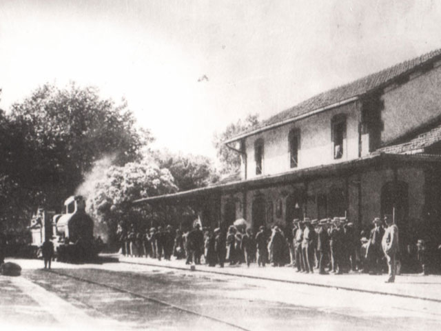 Antigua estación de Carril