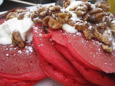 Duncan hines red velvet pancakes