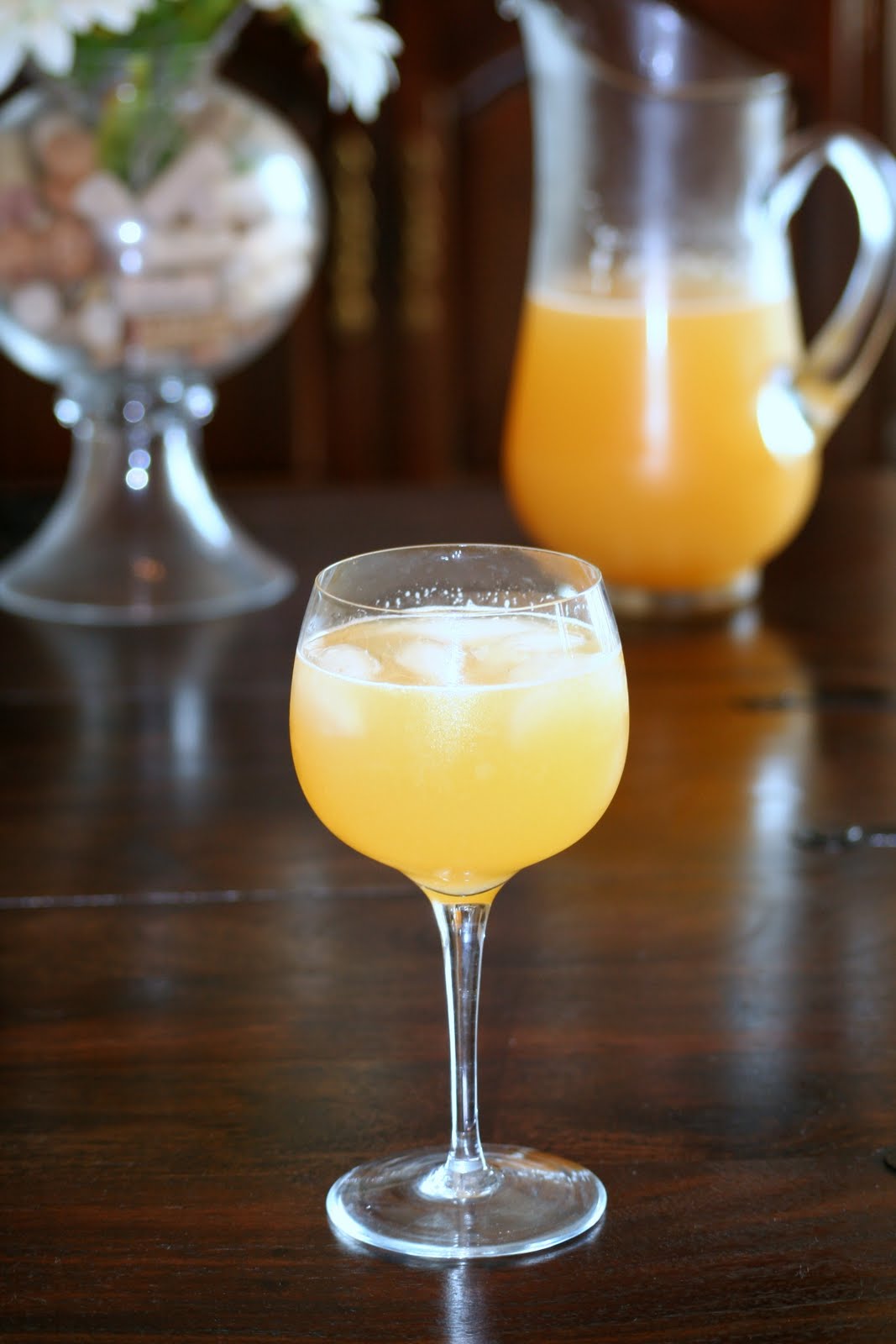 Homemade Peach Wine Coolers