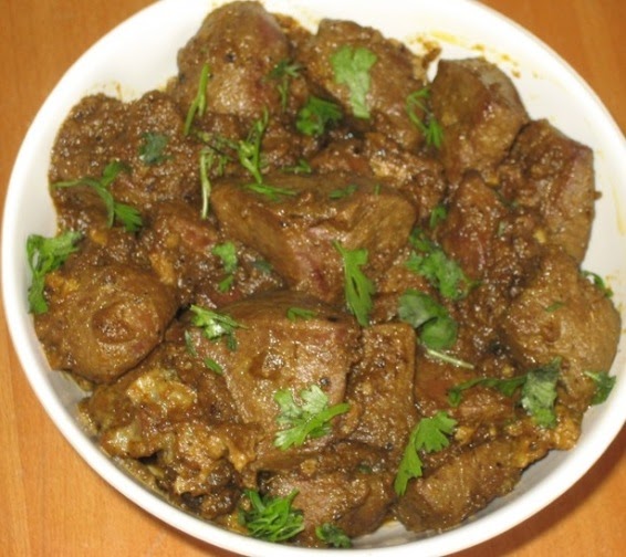 Rajani's Recipes Lamb Liver Fry