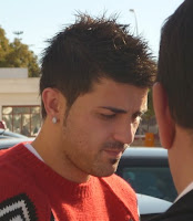 David Villa Faux Hawk Spiky David Villa Faux Hawk Spiky