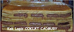 Kek Lapis COKLAT CADBURY