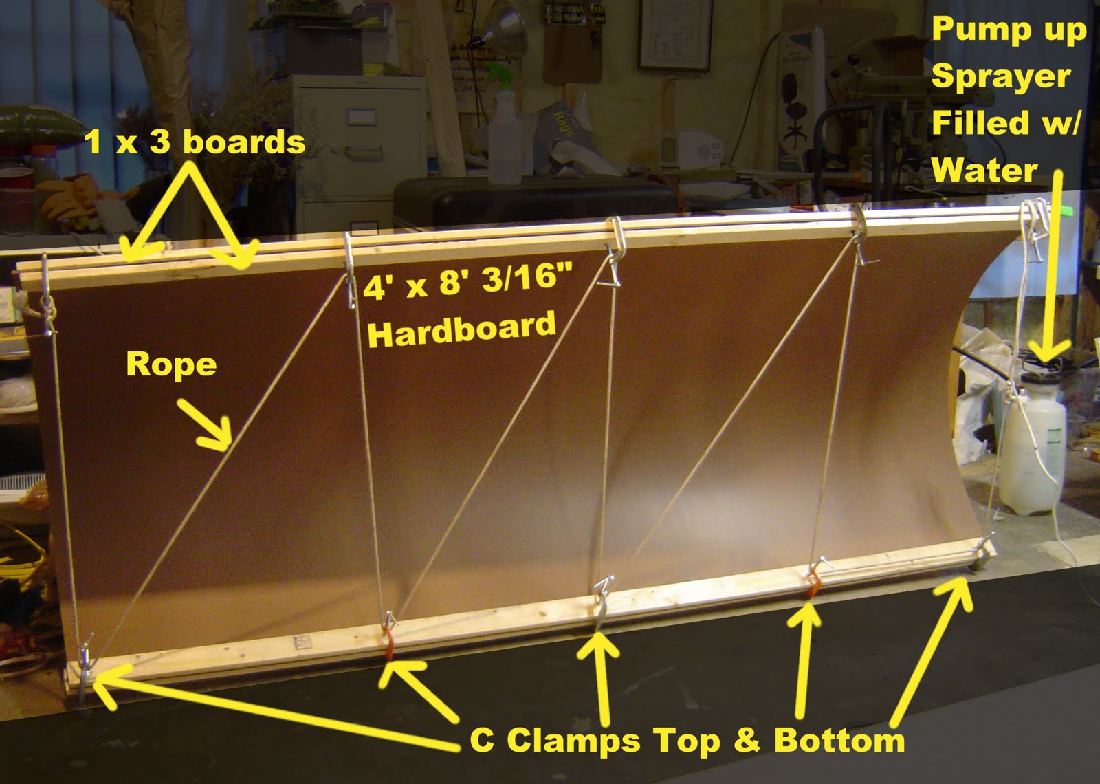 Curved Hardboard