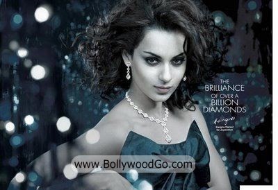 Kangana Ranaut Sizzles In Allukkas Jewelery Photoshoot