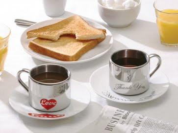 Anamorphic Cups Illusion