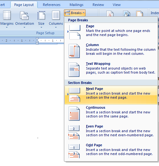 how to delete a page in microsoft word 2011