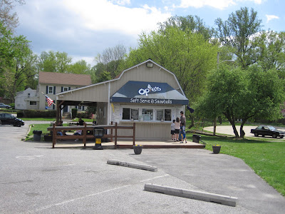 Opies soft serve stand in Catonsville