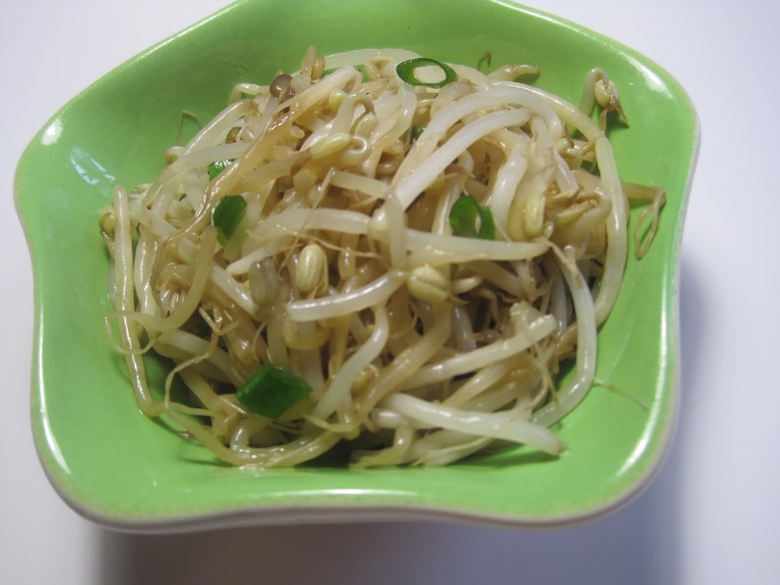 the mixed stew Thursday’s Side Dish Bean Sprout Banchan