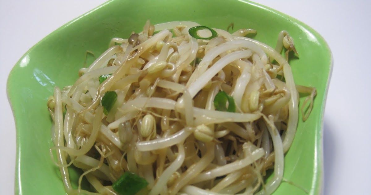 the mixed stew Thursday’s Side Dish Bean Sprout Banchan