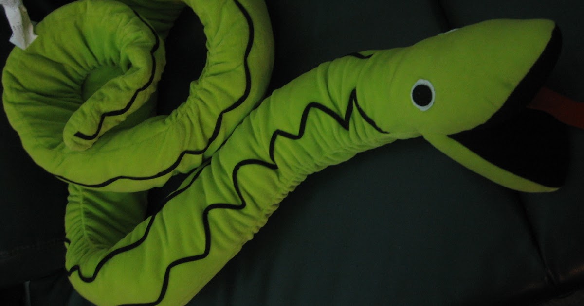ikea stuffed snake