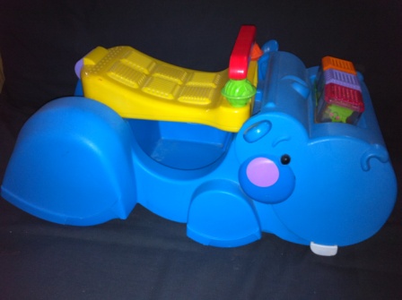 fisher price hippo ride on
