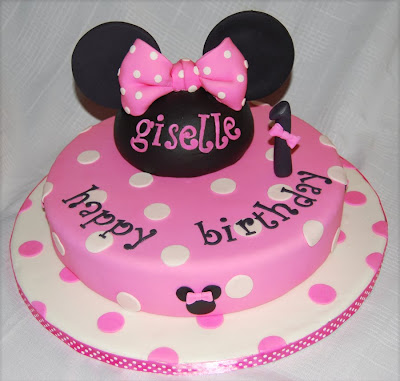 Birthday Cakes Ideas on Leelees Cake Abilities  Minnie Mouse Cake  Cookies  Cupcakes And Other