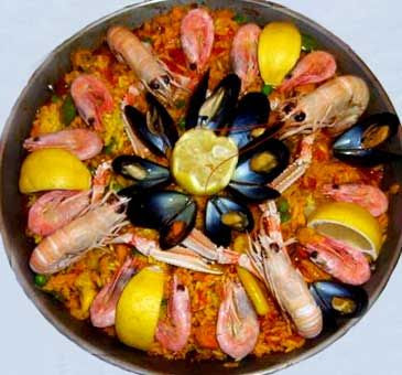 Paella Receta