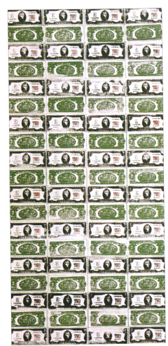 les artistes - Page 30 80+two-dollar+bills,+Front+and+Rear,+1962