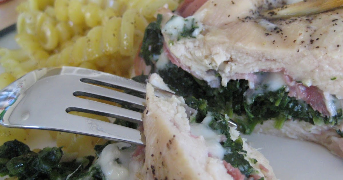 For Two, Please Chicken Stuffed With Prosciutto, Spinach and Mozzarella