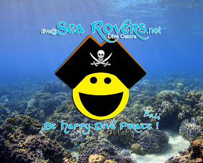 Ha Harr! Be Happy Dive Pirate with Sea Rovers Dive Centre, Pemuteran, Bali