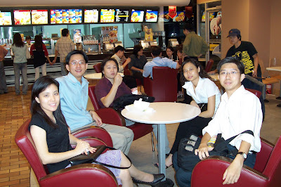At Mc. Donald