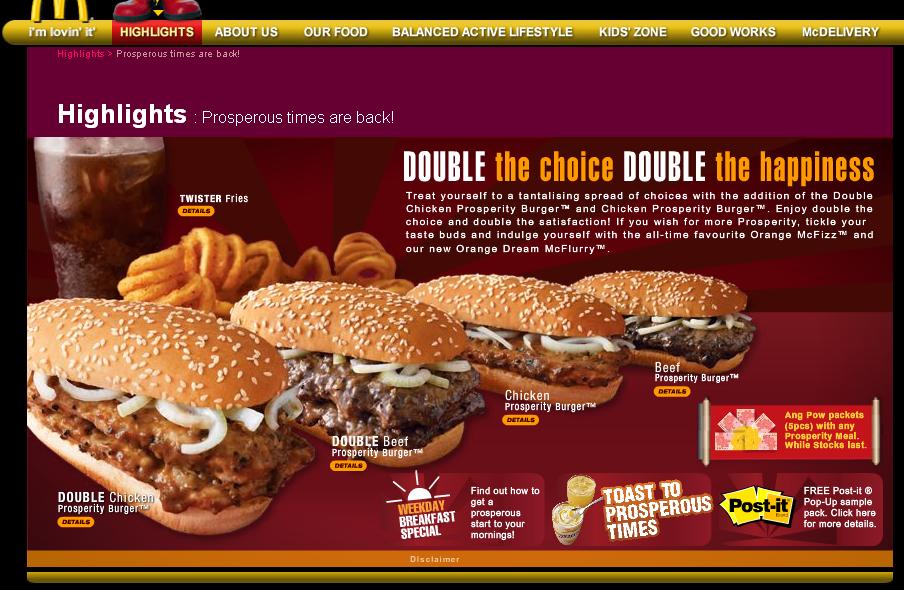 chicken prosperity burger