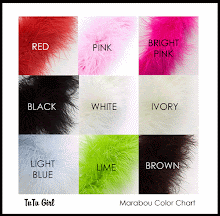 Marabou Color Chart
