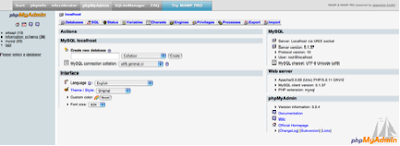 MAMP Create Database