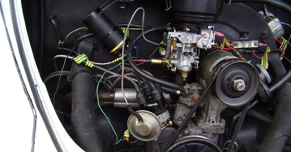 1966 Classic Volkswagen Beetle 1300 Distributor installed