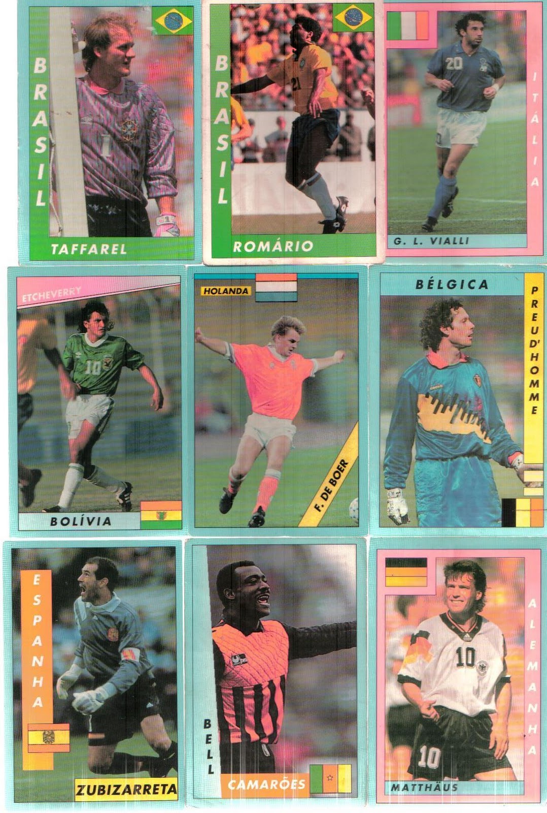 Figurinhas e Figurões !!!!! COPA DE 94 A ULTIMA GRANDE COPA