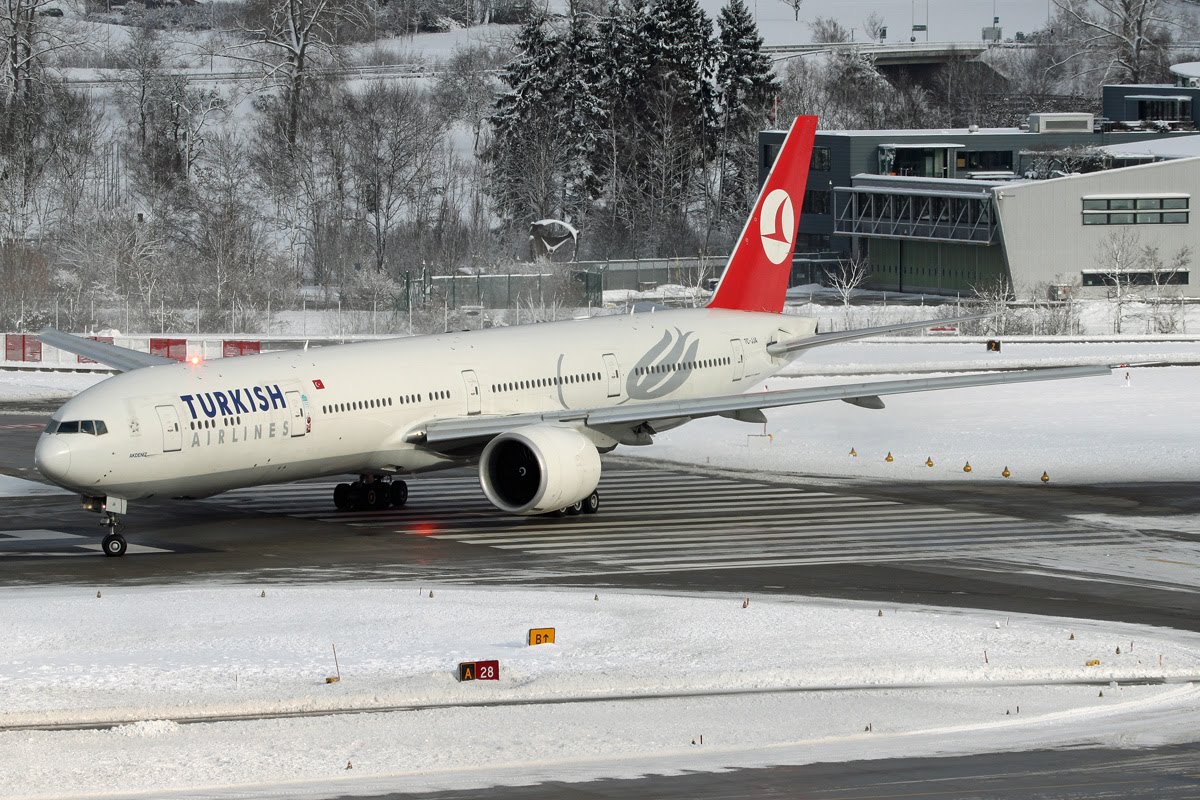 Planes and Trains Planes 2010 TCJJA / Boeing 77735RER / Turkish