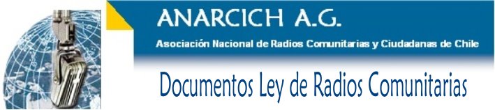 Documentos Ley radios Comunitarias