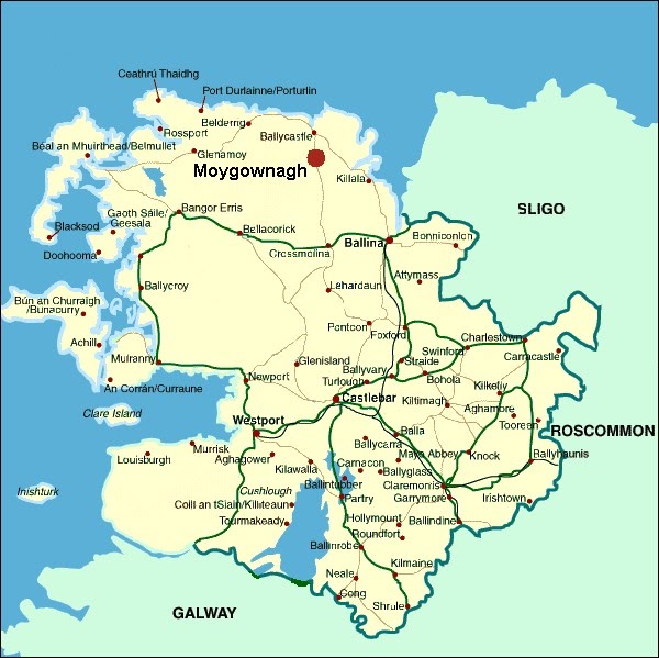 Irish Poetry Mayo Dindsenchas