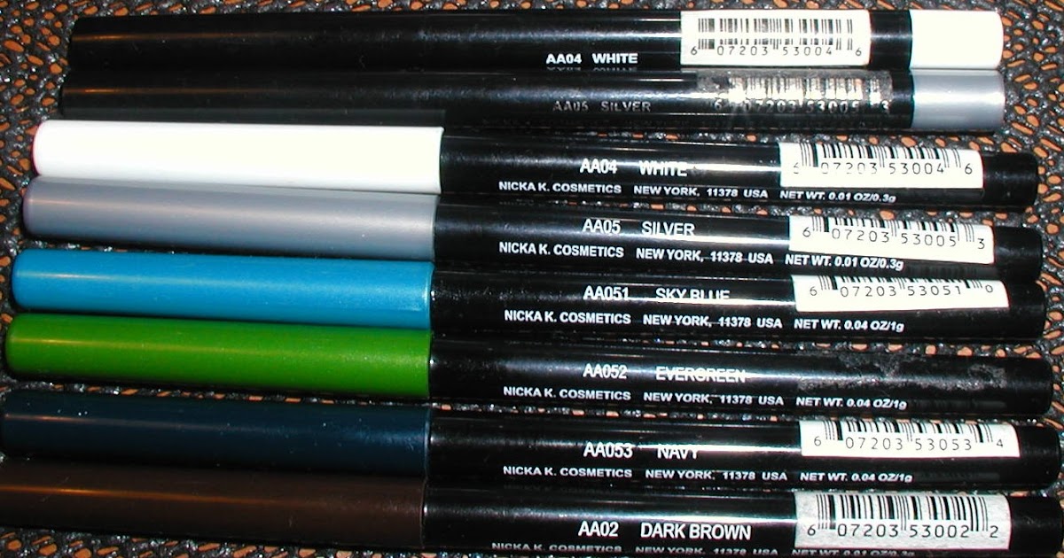 makeup CRAZIE! NK, Nicka K, Absolute Liner Collection