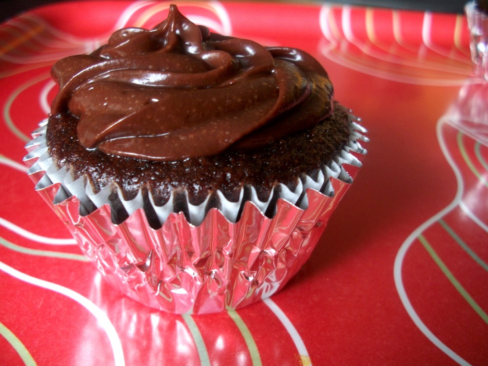 Brooke Bakes Hershey's "Perfectly Chocolate" Chocolate Cupcakes