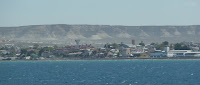 Kustlijn van Puerto Madryn