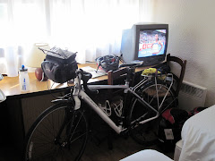 The bikes share our room