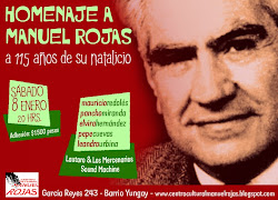 Homenaje a Manuel Rojas a 115 años de su nacimiento