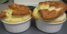 Corn souffle, adapted from A Mingling of Tastes