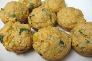 jalapeno cornbread mini muffins, adapted from The Complete Cooking Light Cookbook